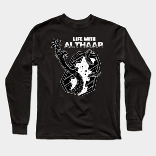 LIFE WITH ALTHAAR Season 1 inverse logo Long Sleeve T-Shirt